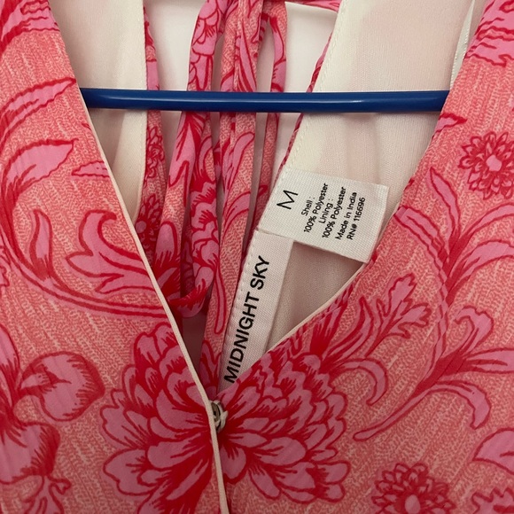 Midnight sky wrap blouse - Picture 2 of 3